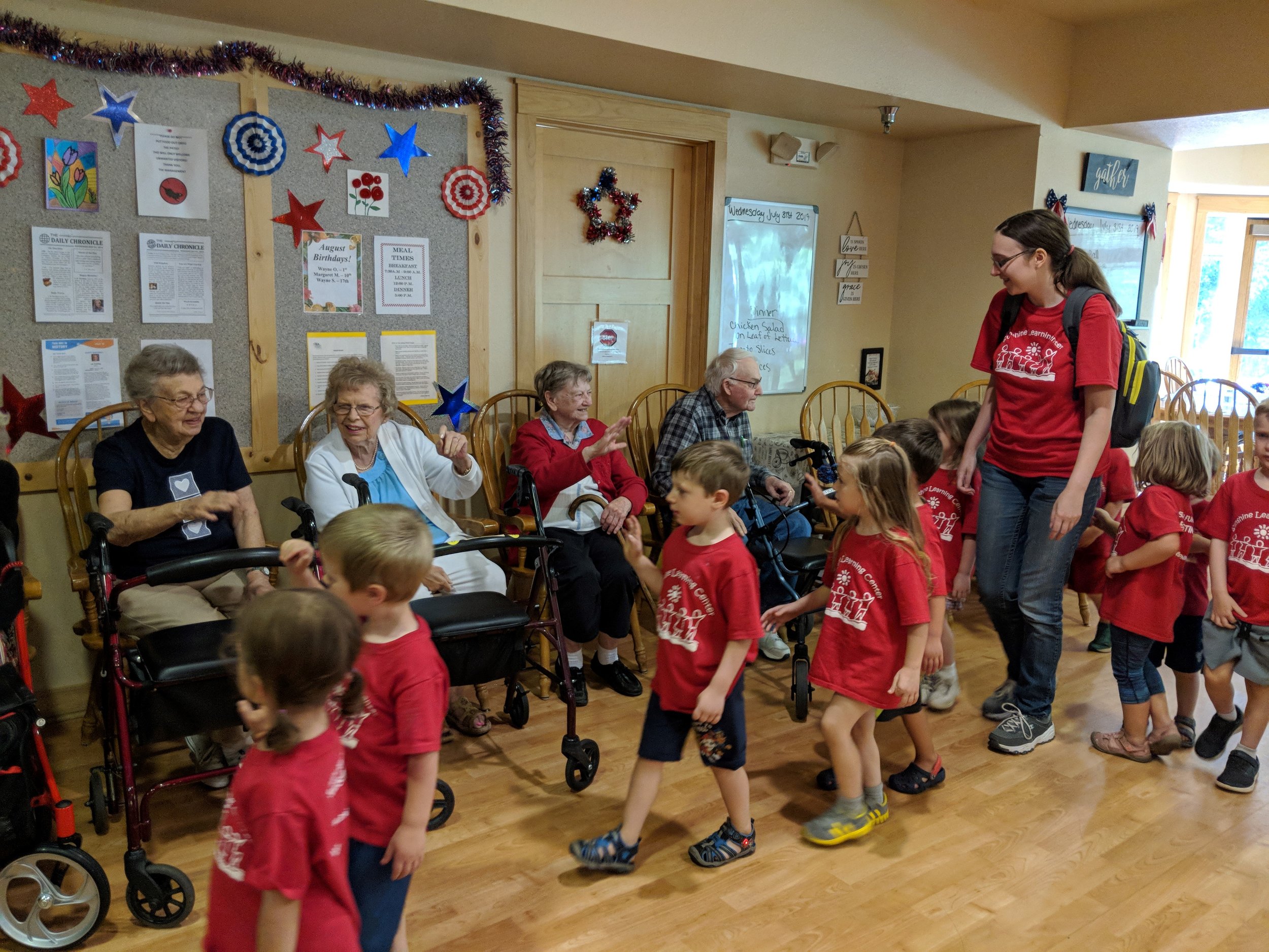 Our summer entertainment with the Sunshine Learning Center!! 1.jpg