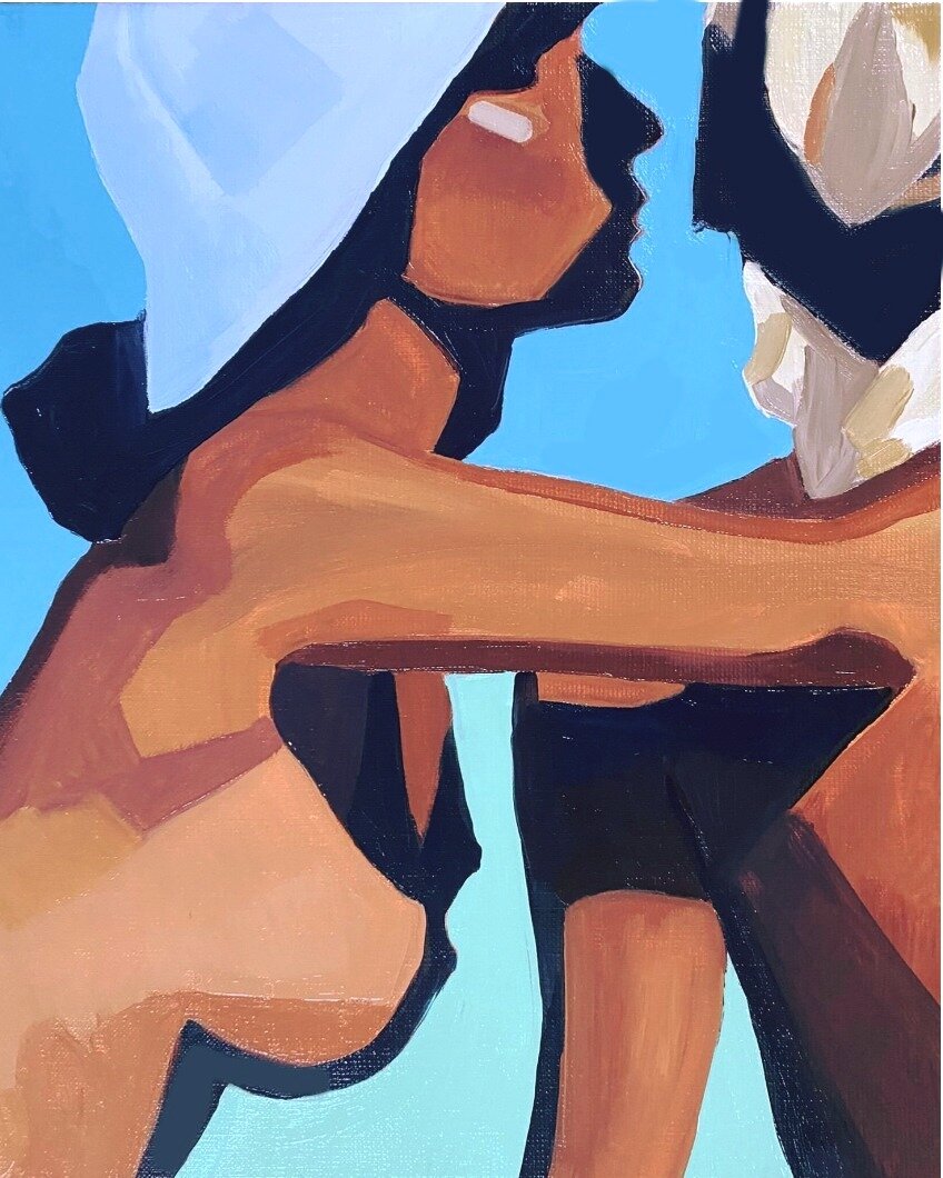 Girlfriends.

33 x 41 cm, oil on canvas, 2022.

#yayachang #yayachangart #oiloncanvas #artiste #femaleartist #beach #beachbod #art4art #femalegaze #studioart #allaprimapainting #girlfriends #breastfriend