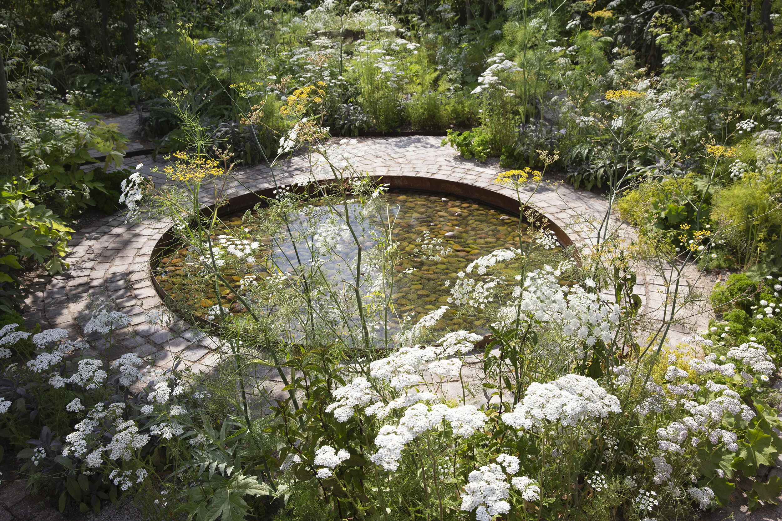 Hampton Court show garden 2018 by Alexandra Noble