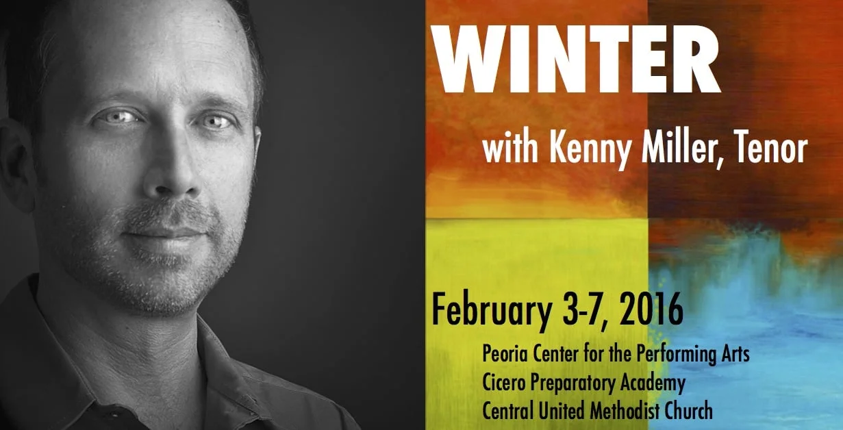 Kenny Miller, Tenor, to Join MACP for Winter Songs Series