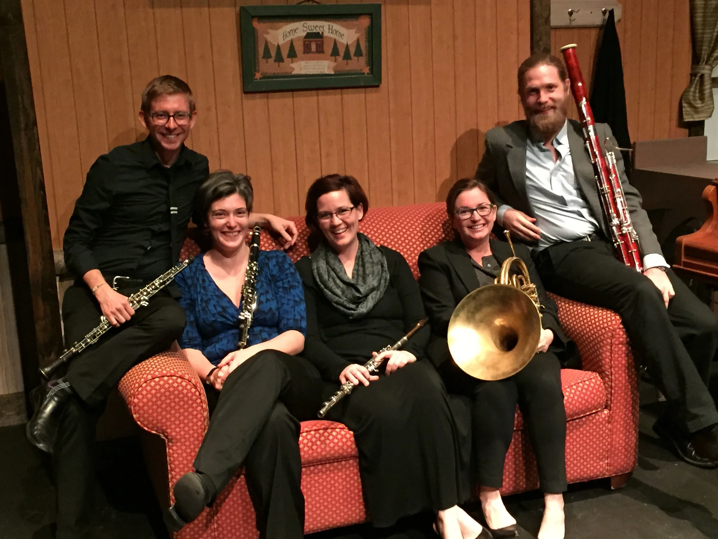  One of the many sets we've performed on as part of our residency at the Peoria Center for the Performing Arts! 