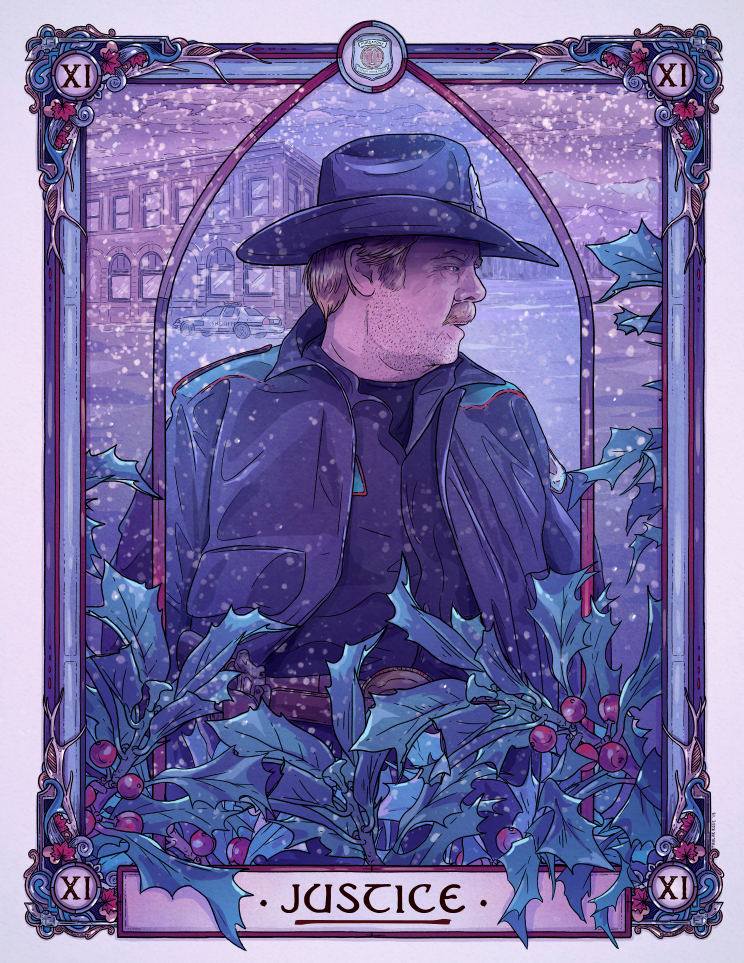Nedley | Justice | Wynonna Earp Tarot Print