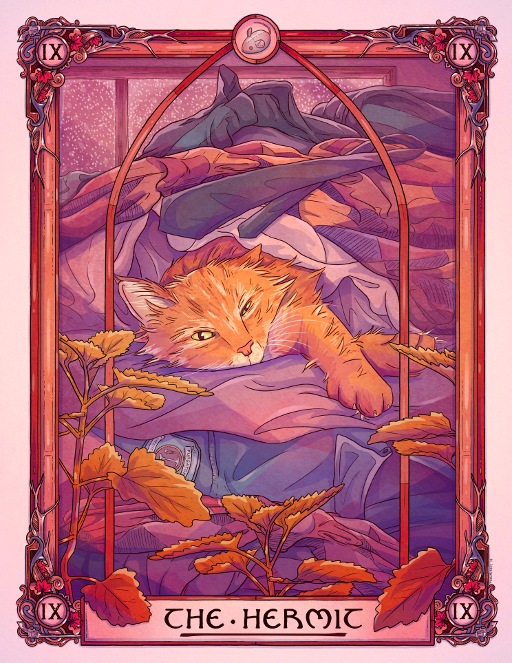 Calamity Jane | The Hermit | Wynonna Earp Tarot Print (2nd Edition)