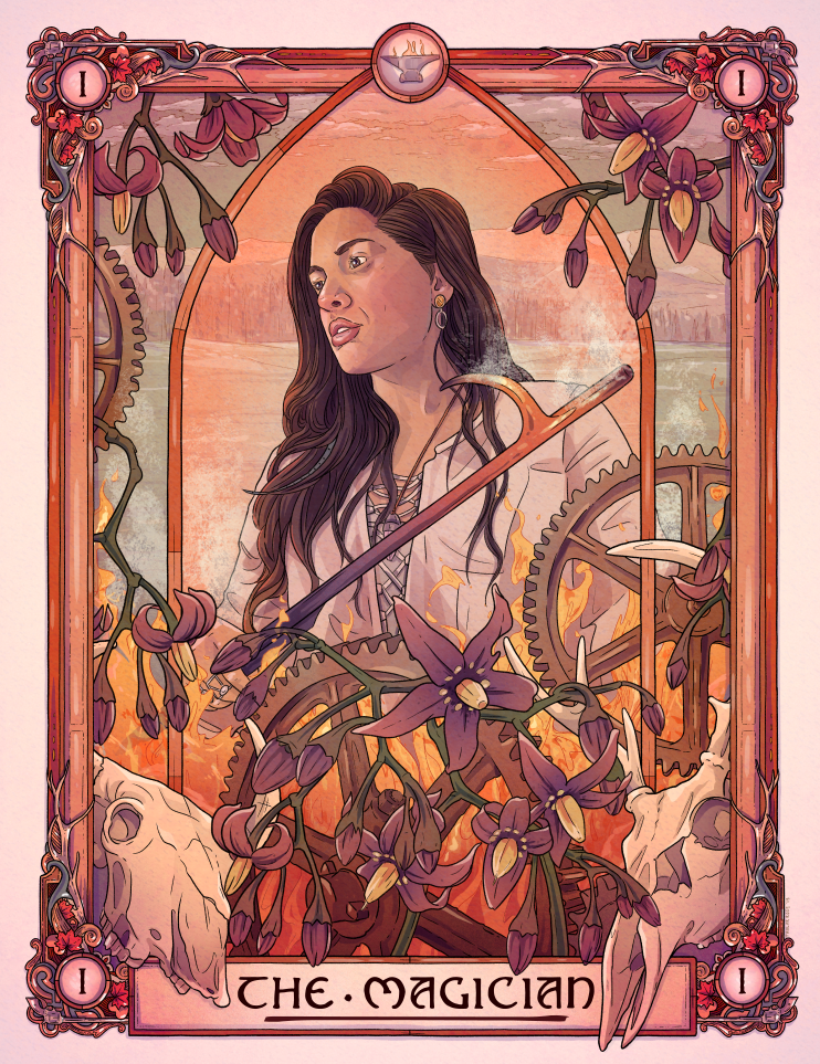Mattie | The Magician | Wynonna Earp Tarot Print