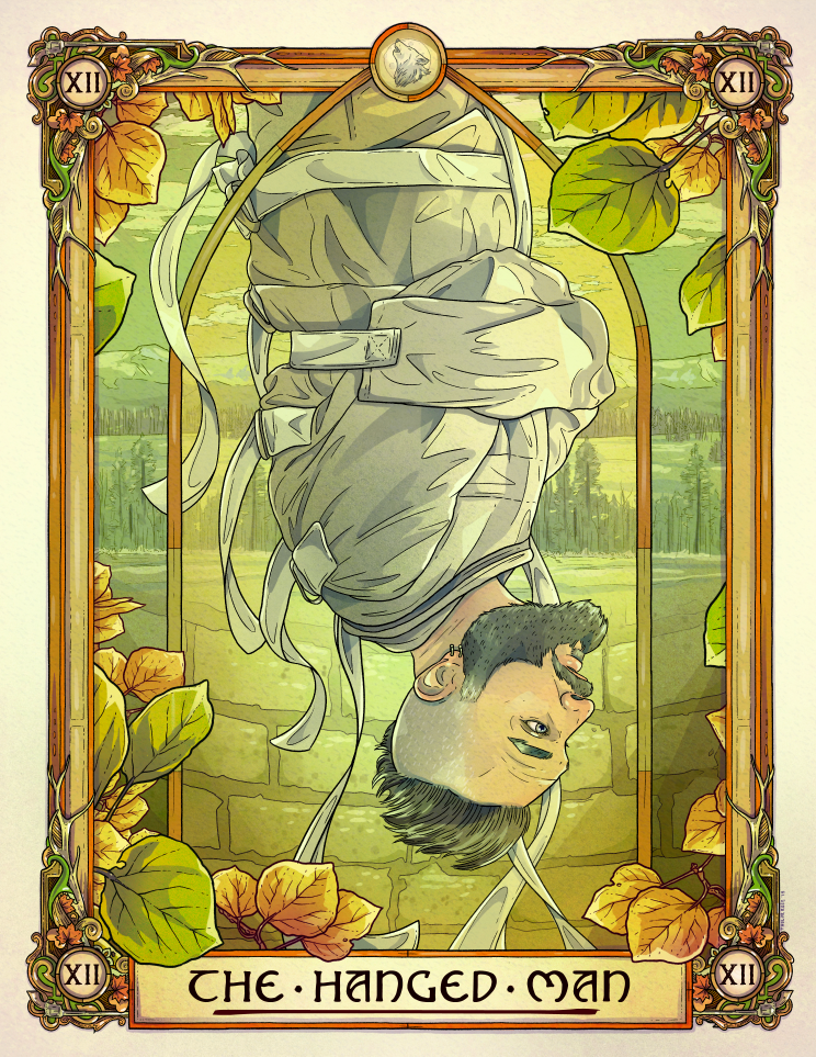 Bobo | The Hanged Man | Wynonna Earp Tarot Print