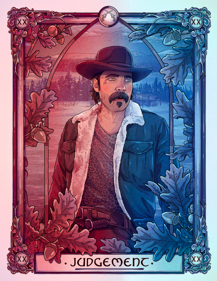 Doc | Judgement | Wynonna Earp Tarot Print (2nd Edition)