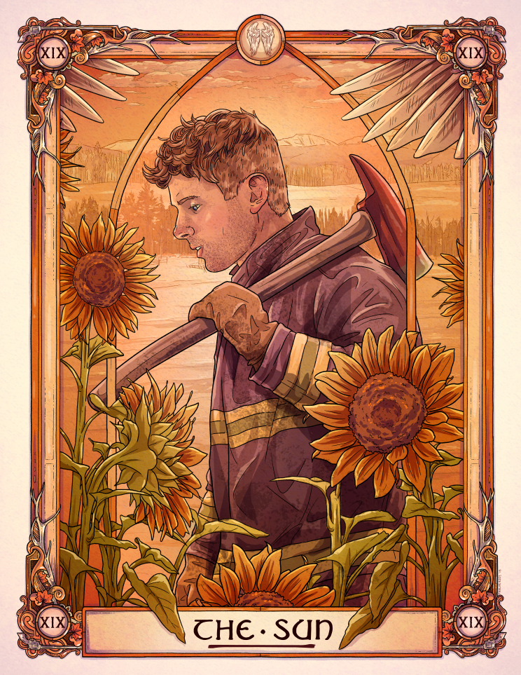 Julian | The Sun | Wynonna Earp Tarot Print