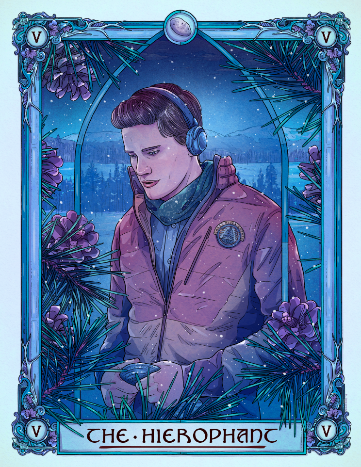 Robin | The Hierophant | Wynonna Earp Tarot Print