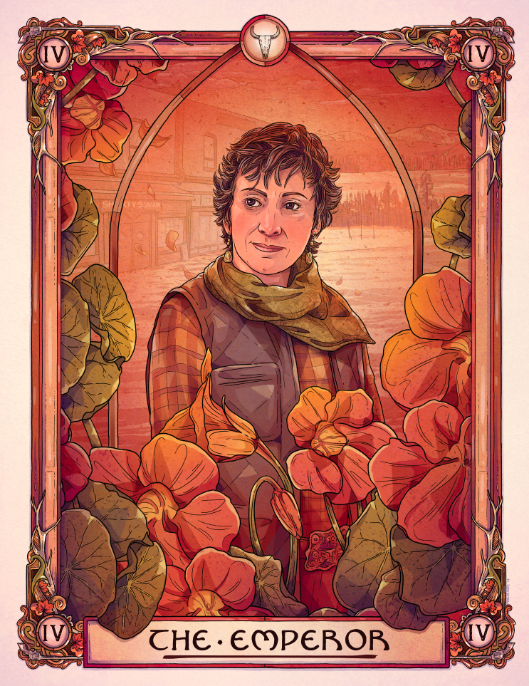 Gus | The Emperor | Wynonna Earp Tarot Print