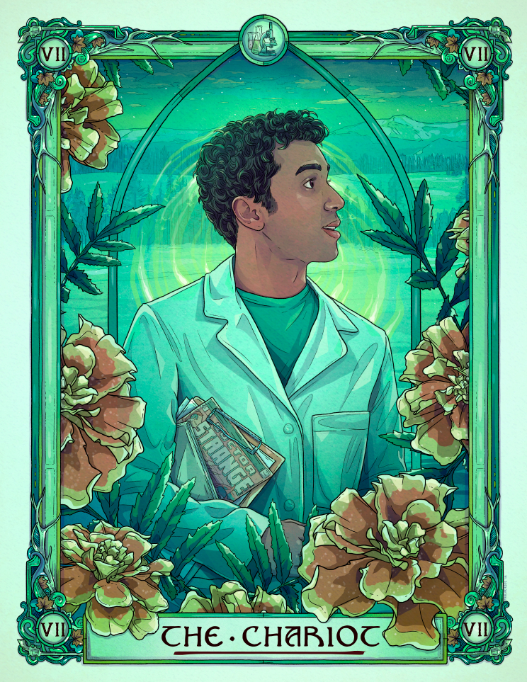 Jeremy | The Chariot | Wynonna Earp Tarot Print
