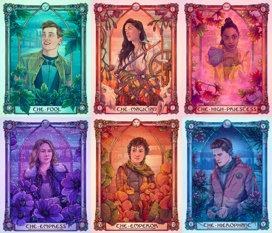 TWO Wynonna Earp Tarot Prints