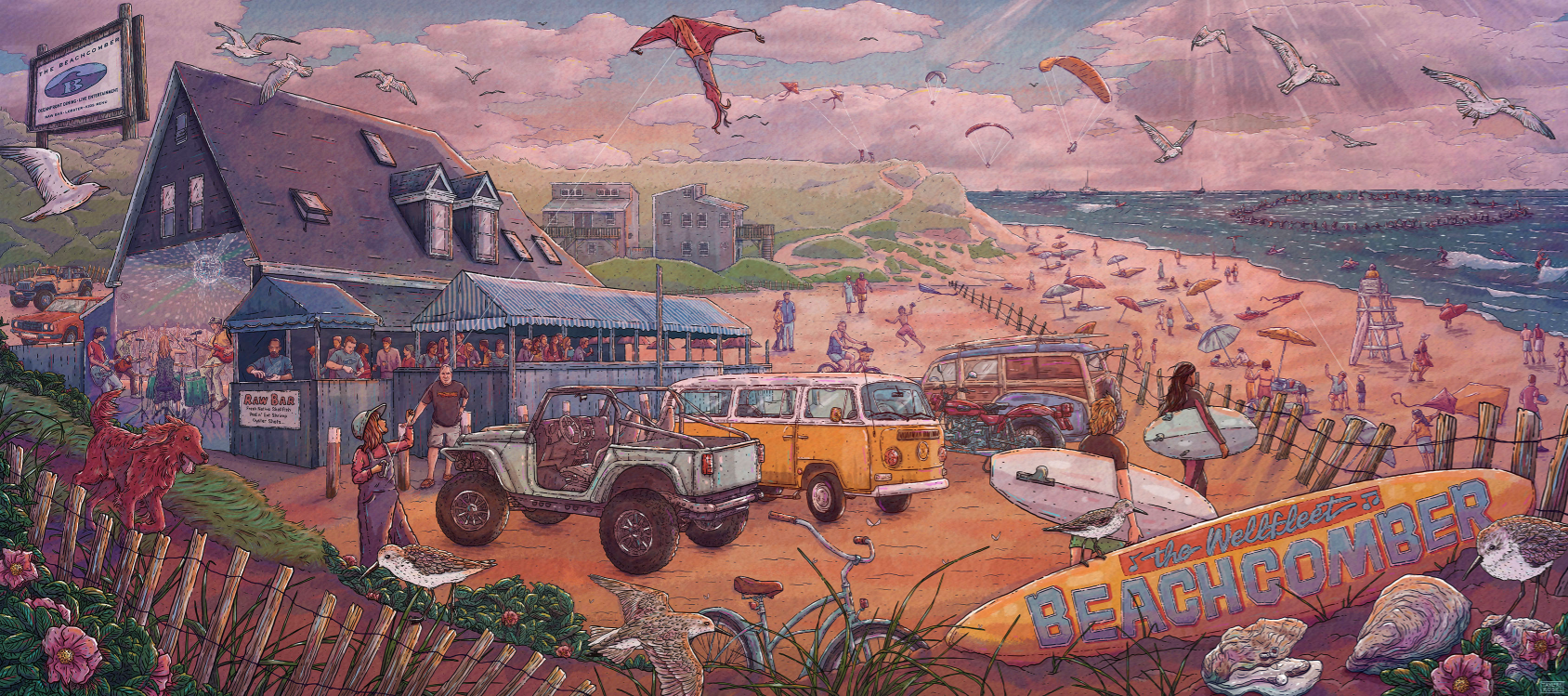 The Beachcomber/Promotional Poster