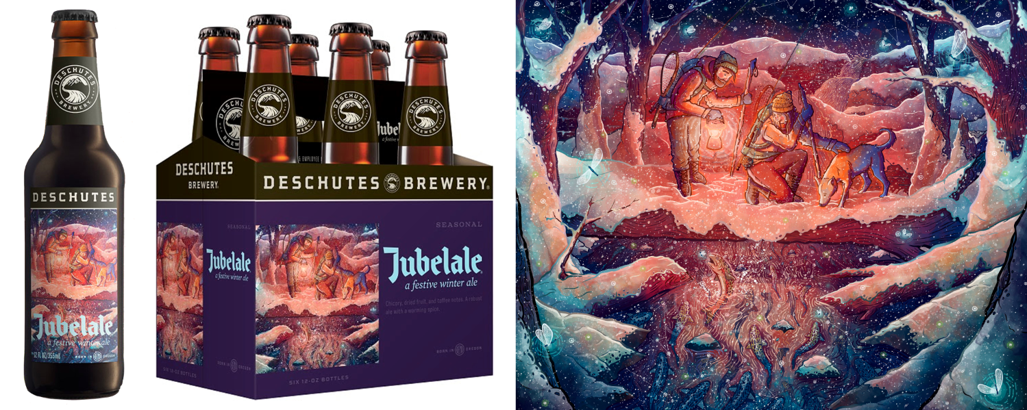 Deschutes Brewery/label art