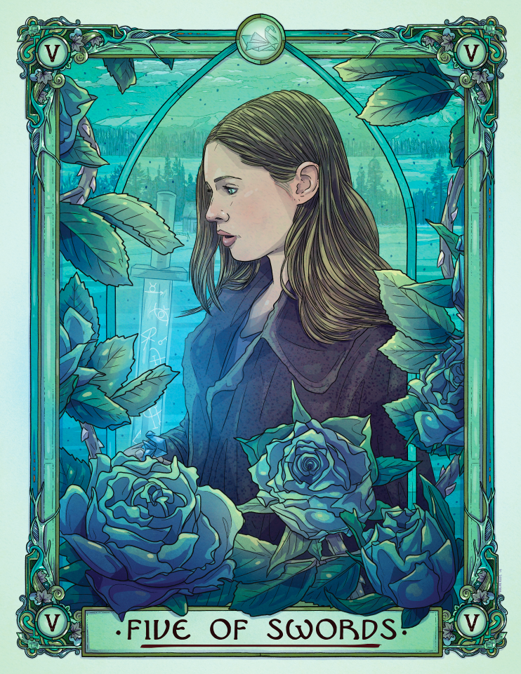 Willa | Five of Swords | Wynonna Earp Tarot Print