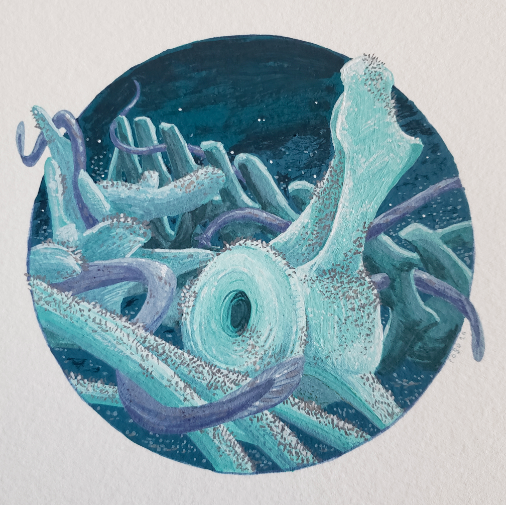 Whale Fall - Original Painting