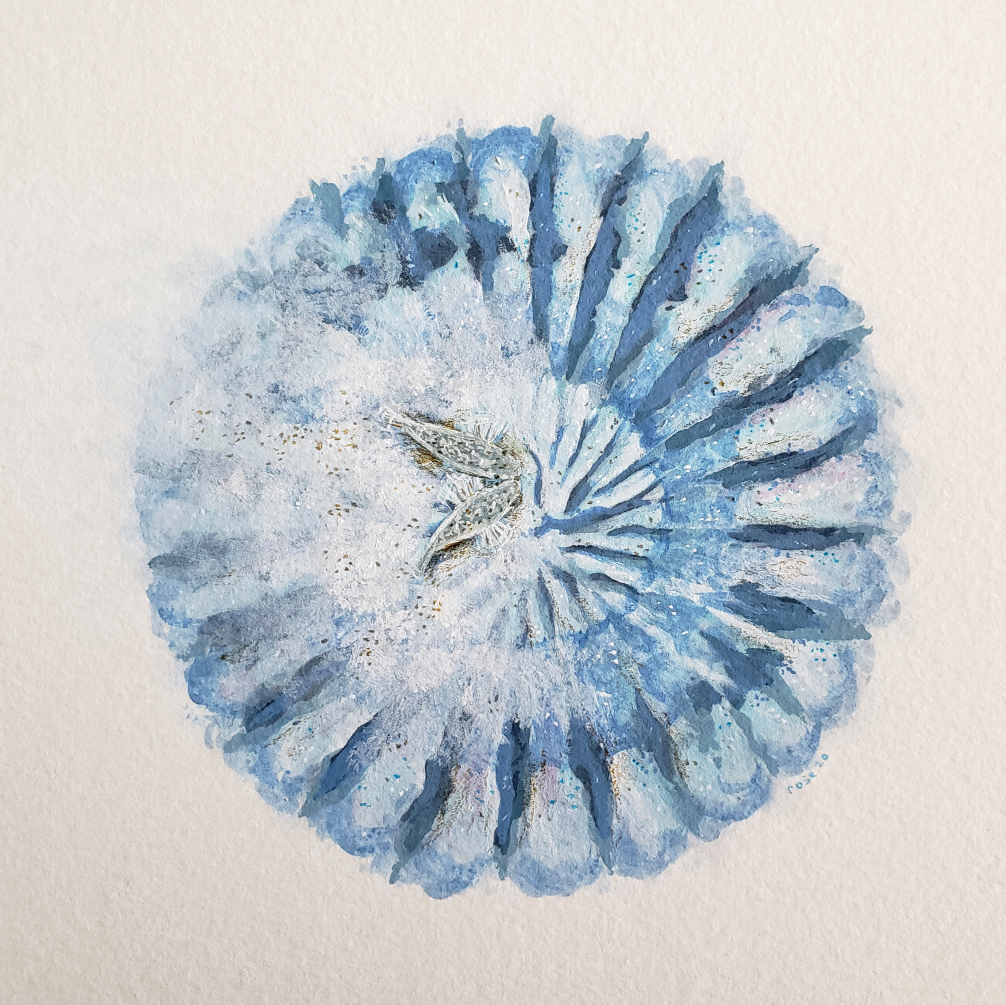 ***SOLD*** White-Spotted Pufferfish - Original Painting