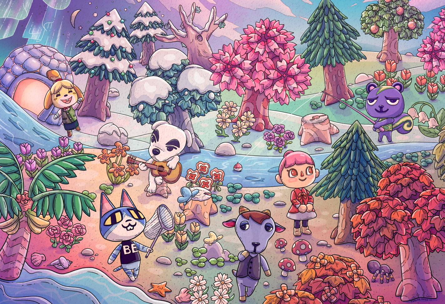   Animal Crossing   private commission  