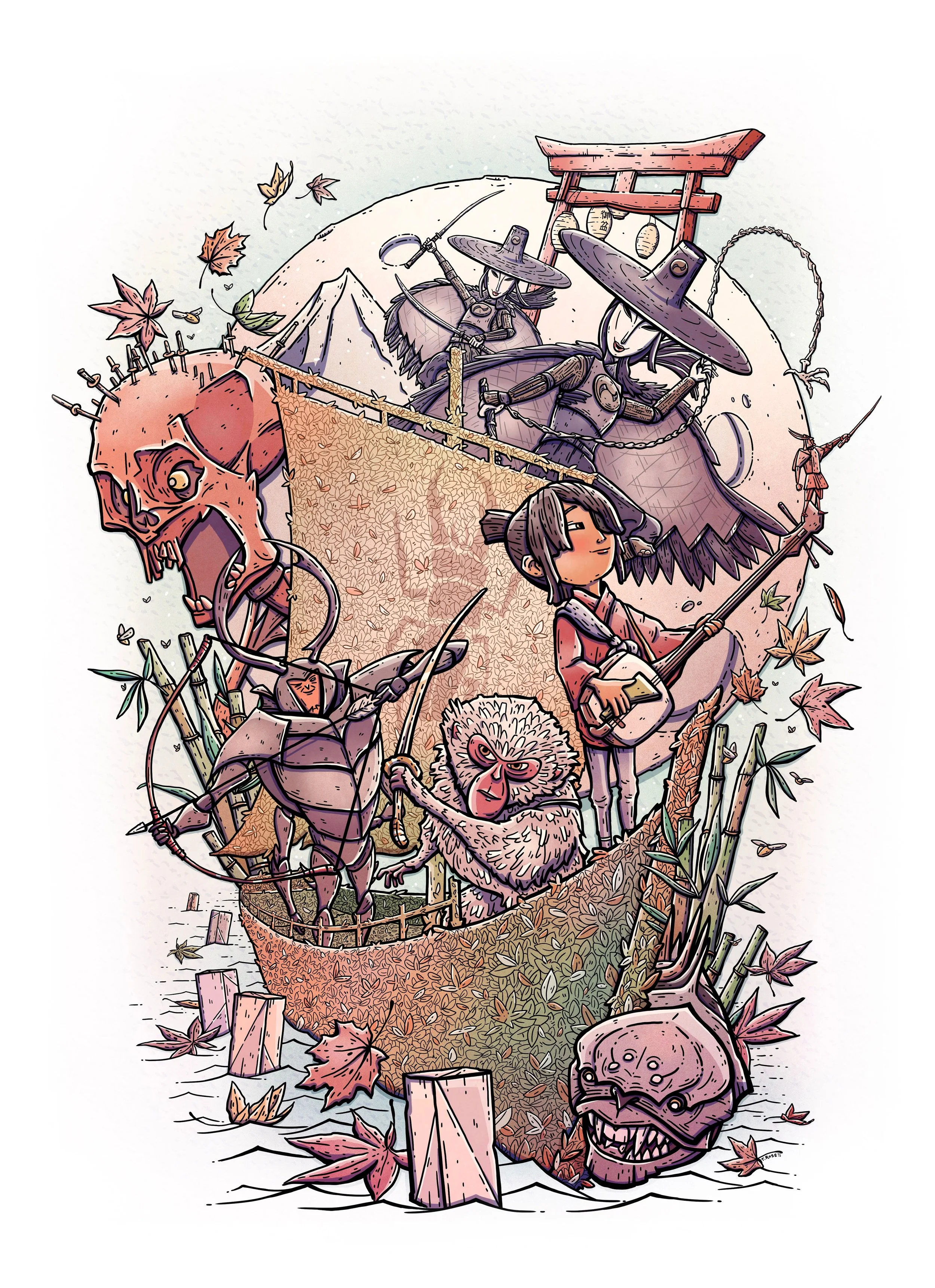    Kubo and the Two Strings  , personal work.  
