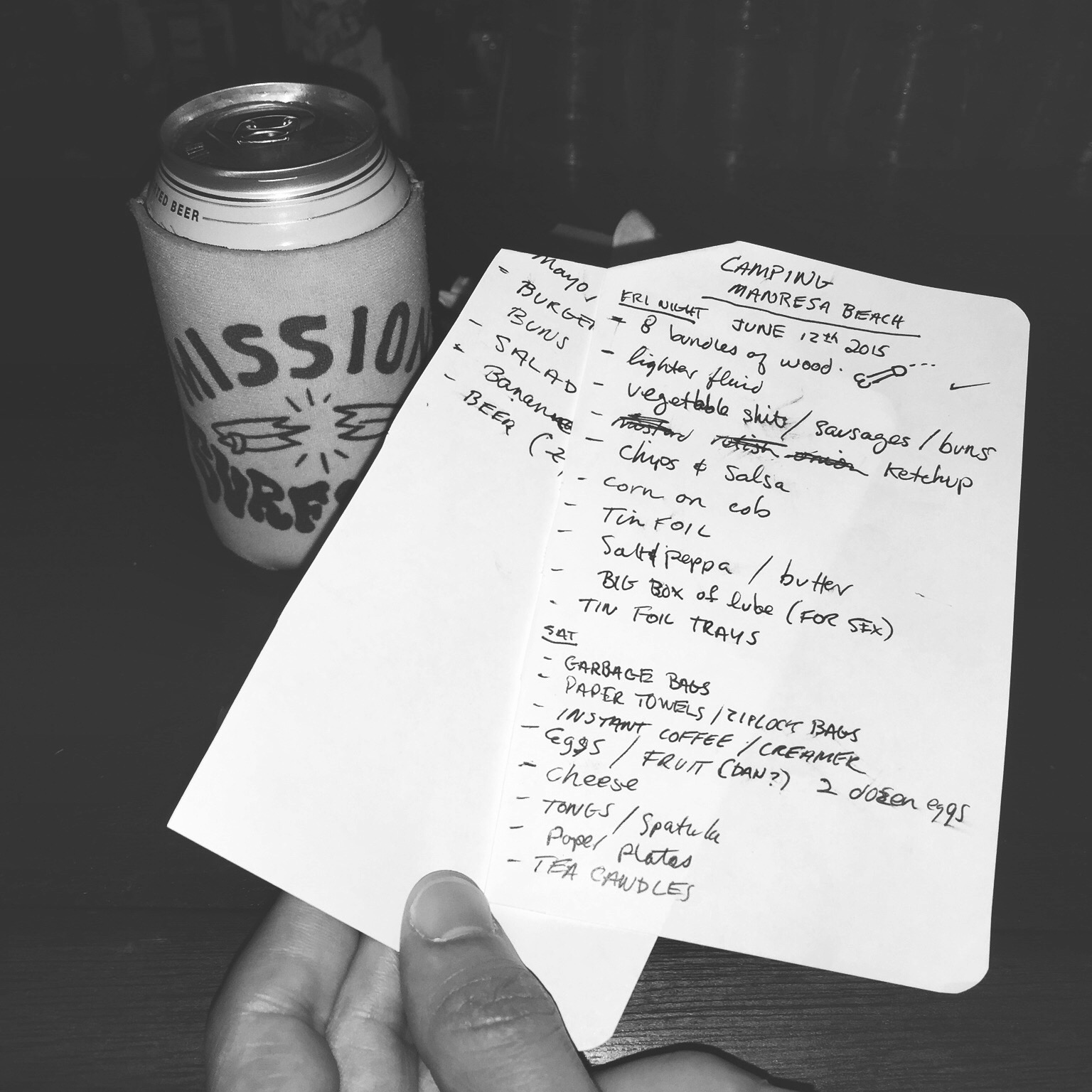Surf camp prep list