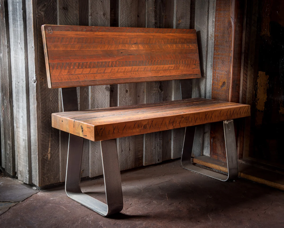 Barnwood Bench