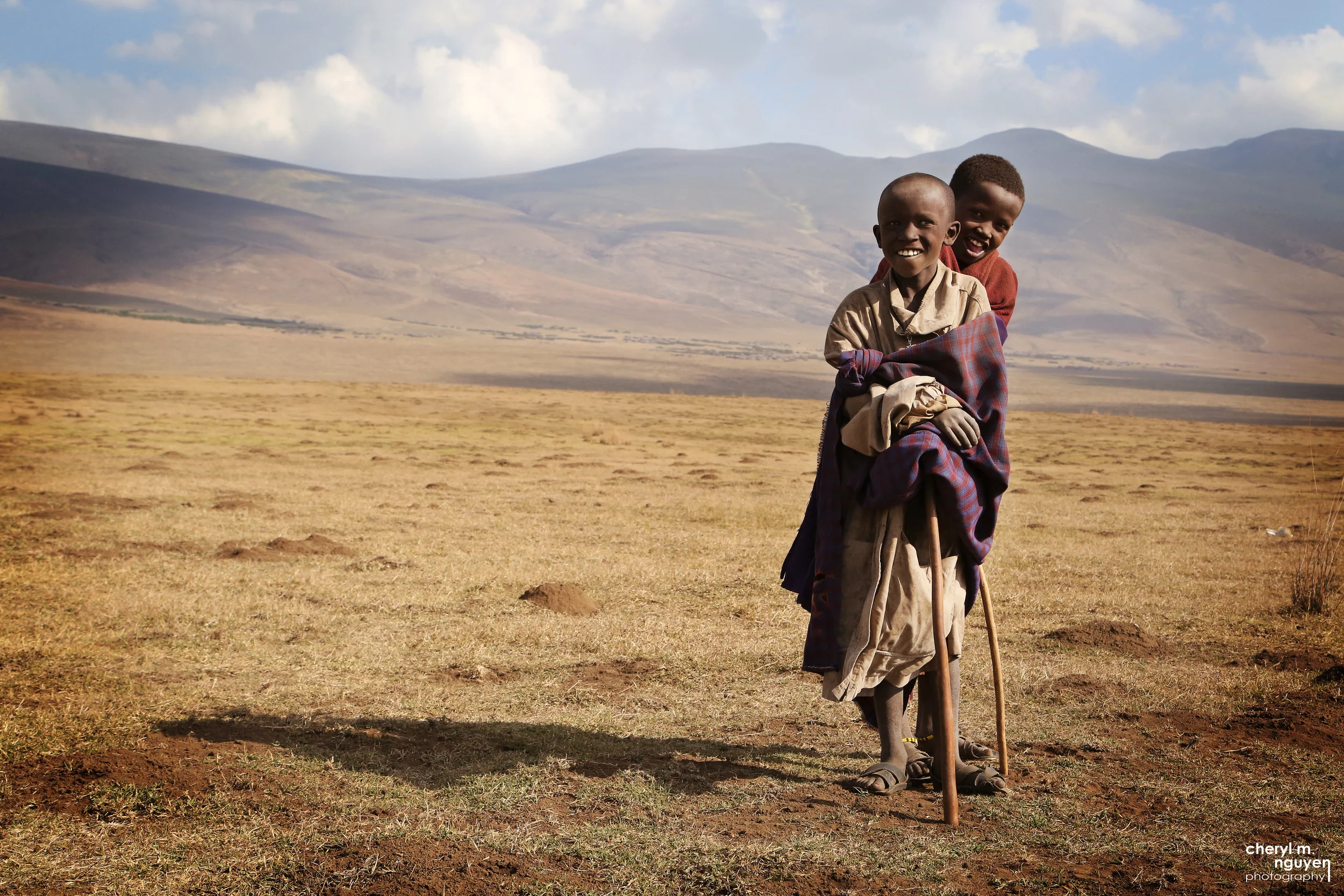 Children of The Maasai