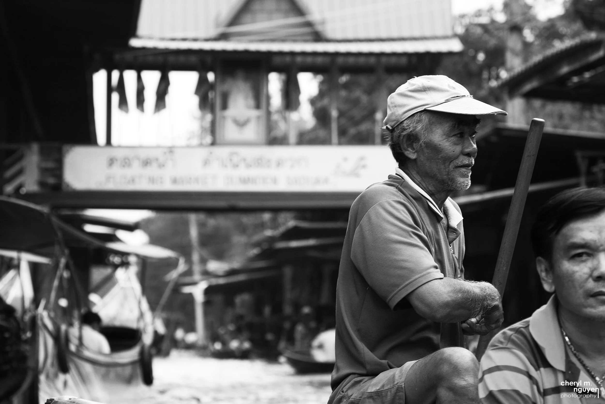 Sellers at the Floating Market
