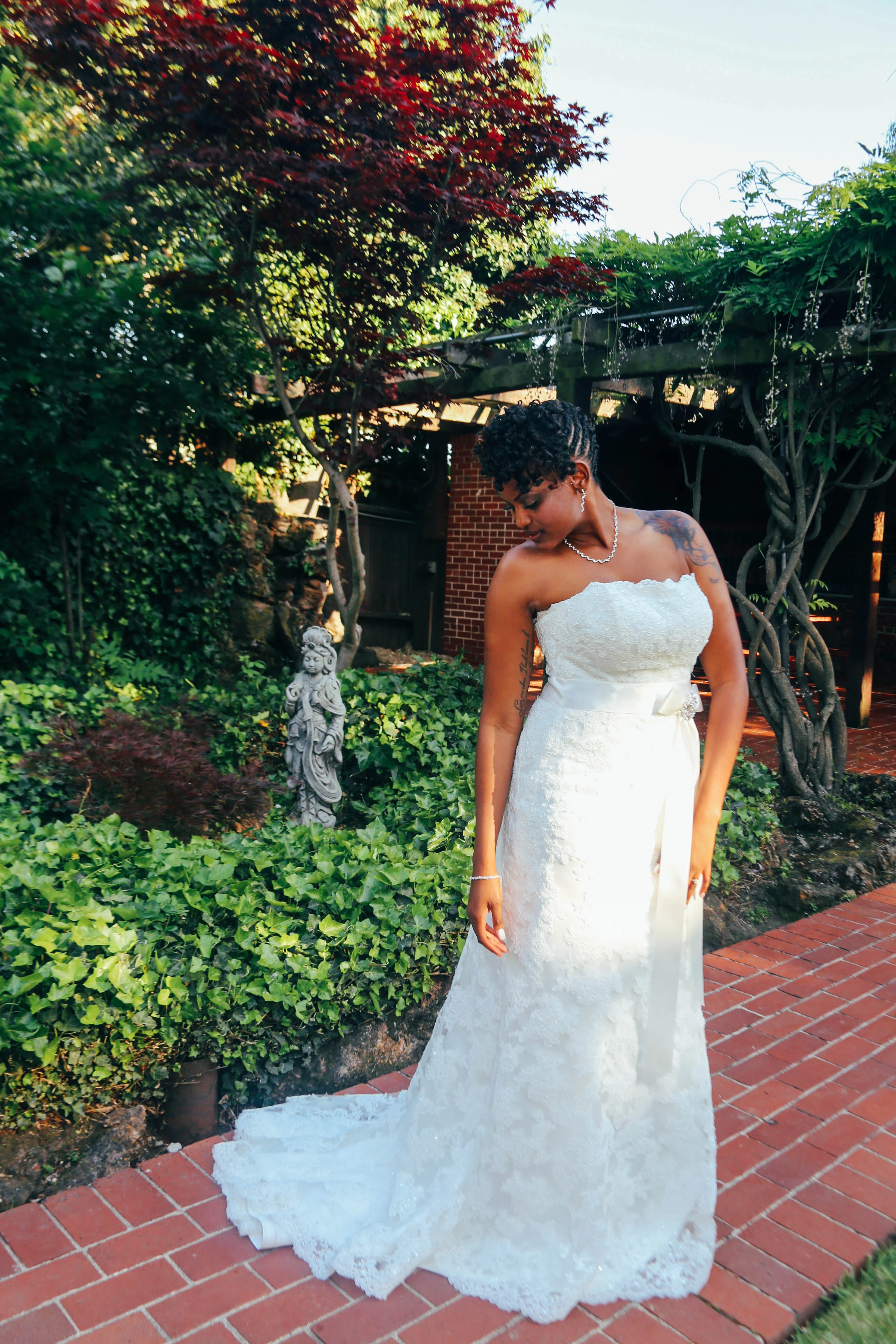 "I was the wedding planner for my sister's wedding because she lives on the East Coast. My first meeting with Genevieve was amazing. I knew she heard what I was saying about what the brides for the ceremony were looking for. She got to know us as people and gave advice if she could about moving forward with other vendors. The best thing about Genevieve is that she is an amazing photographer. We all loved the images created, the poses she suggested, and the moments she captured that we weren't even aware of!!! Her heart goes into her work, which is evident from the the dozens of pictures she edited for us (It takes me fifteen minutes just to change a pic to black & white for FB!) and the sneak peaks she posts for our family and friends to see. It's safe to say that I loved working with Genevieve so much on that event that I couldn't let our relationship end. Now she's my event photographer whenever I throw a party, which is probably too often ." - Laurel McClendon