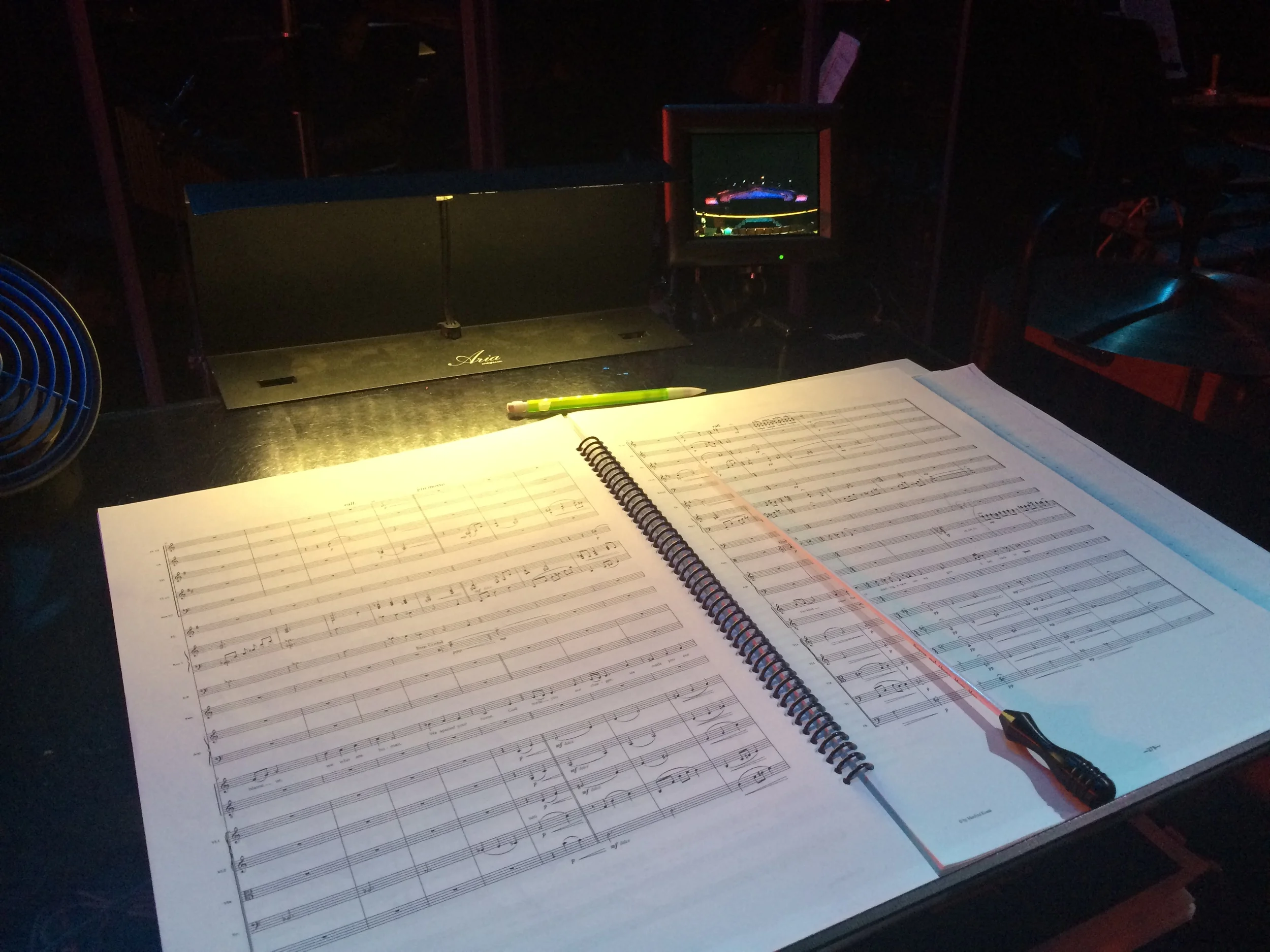 Conductor's Podium, "Children of Eden"