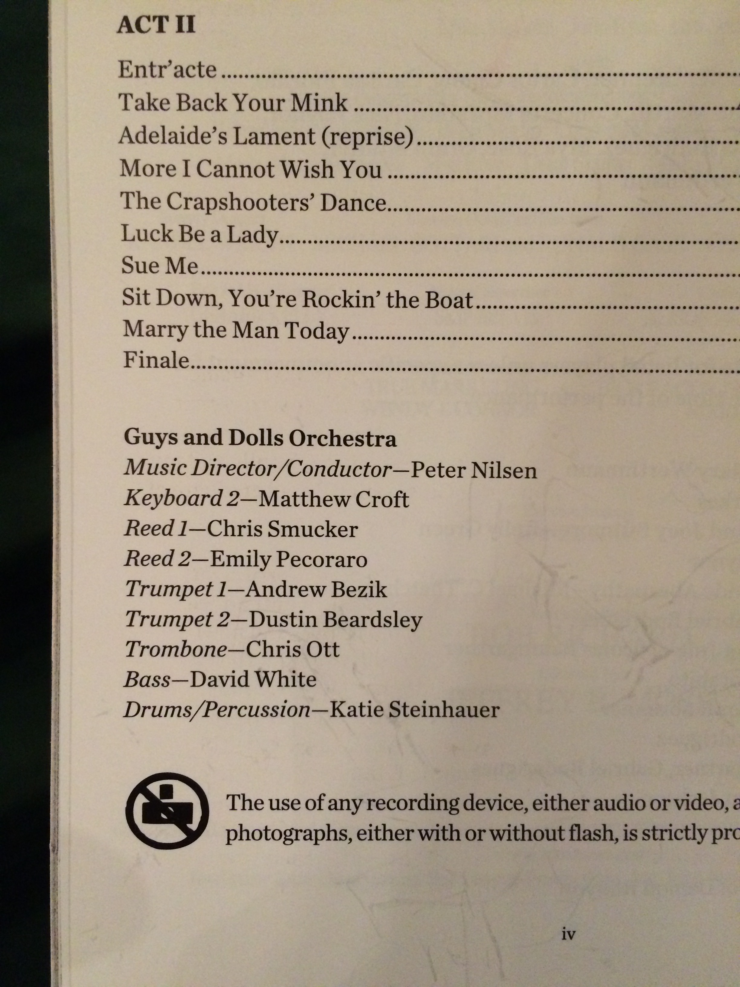 Program Credit