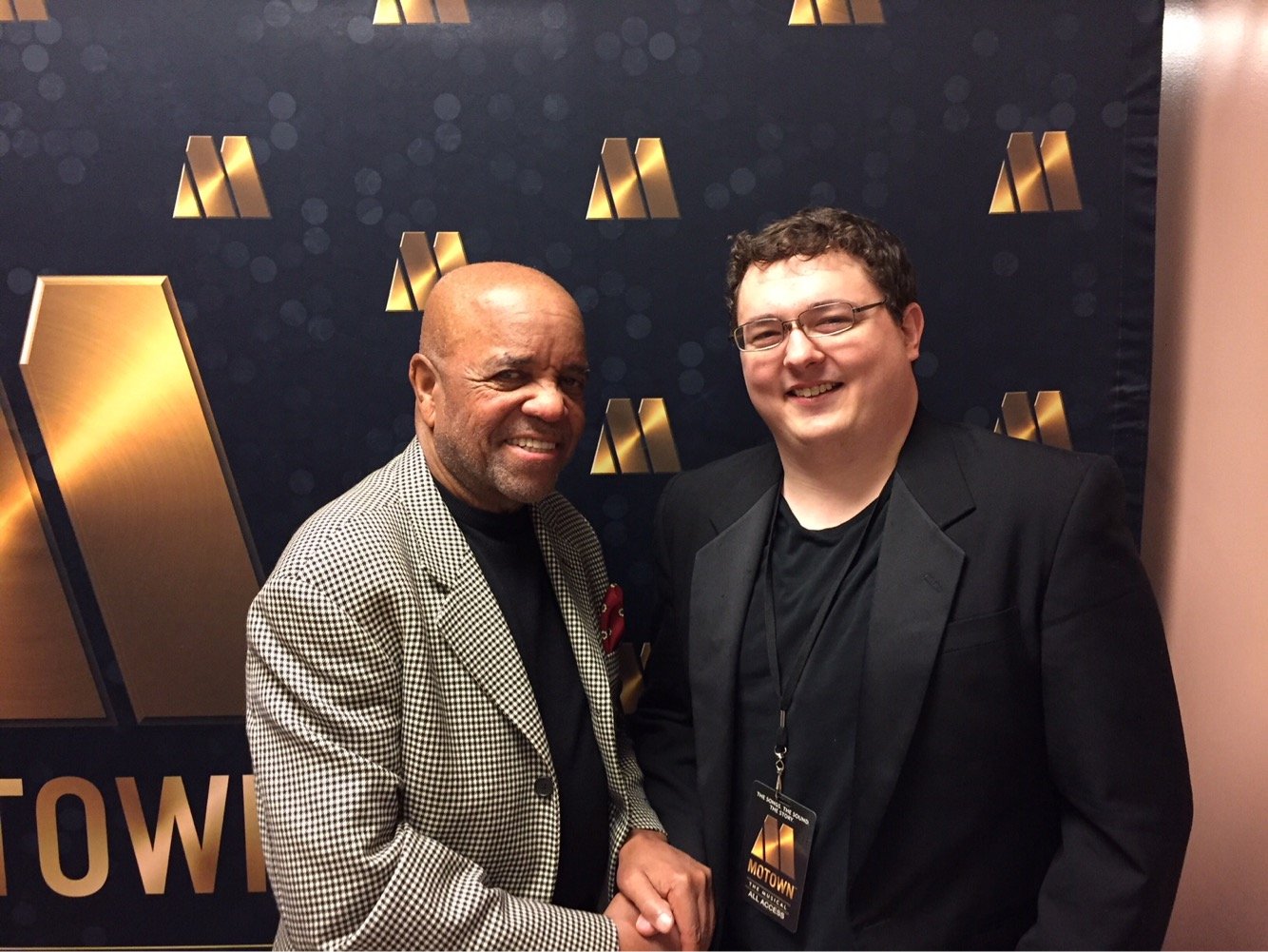 Myself &amp; Berry Gordy, Jr.