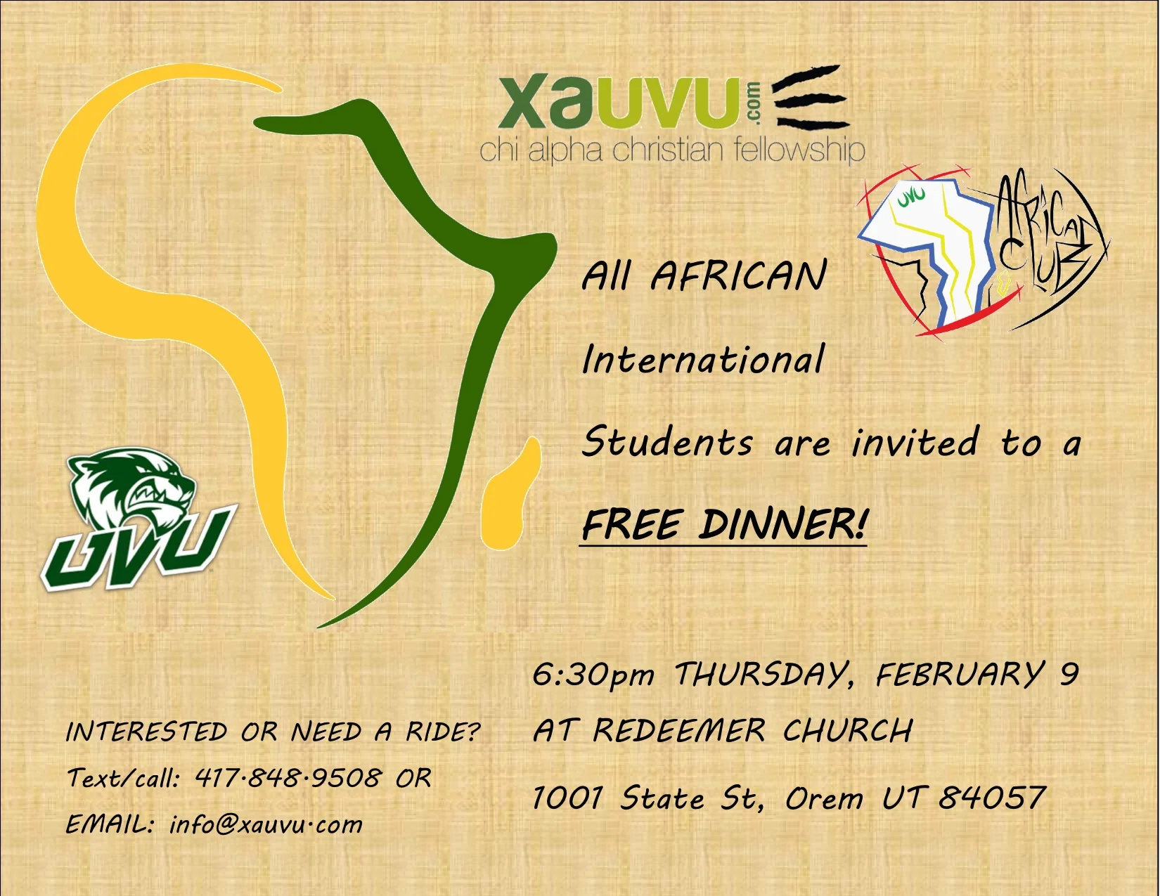 International Appreciation Dinner