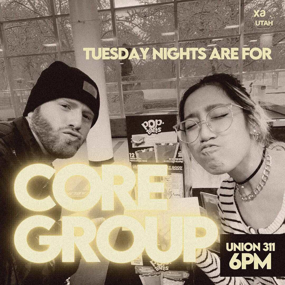 Core group tonight!! (And every Tuesday!!) 
We&rsquo;re in the the middle of our study on the book of John. Good stuff, you don&rsquo;t wanna miss it so make sure to come through! 😤🤝

Union rm 311 @ 6pm!