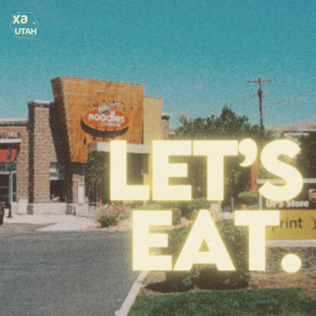 Thanking God everyday that His way and Kingdom emphasizes the importance of gathering, fellowship, and just enjoying some good food together 🍽️❤️

We&rsquo;ll be at Noodles &amp; Company on 700 E @6PM tonight!! Come hang out, bring a friend, and if 