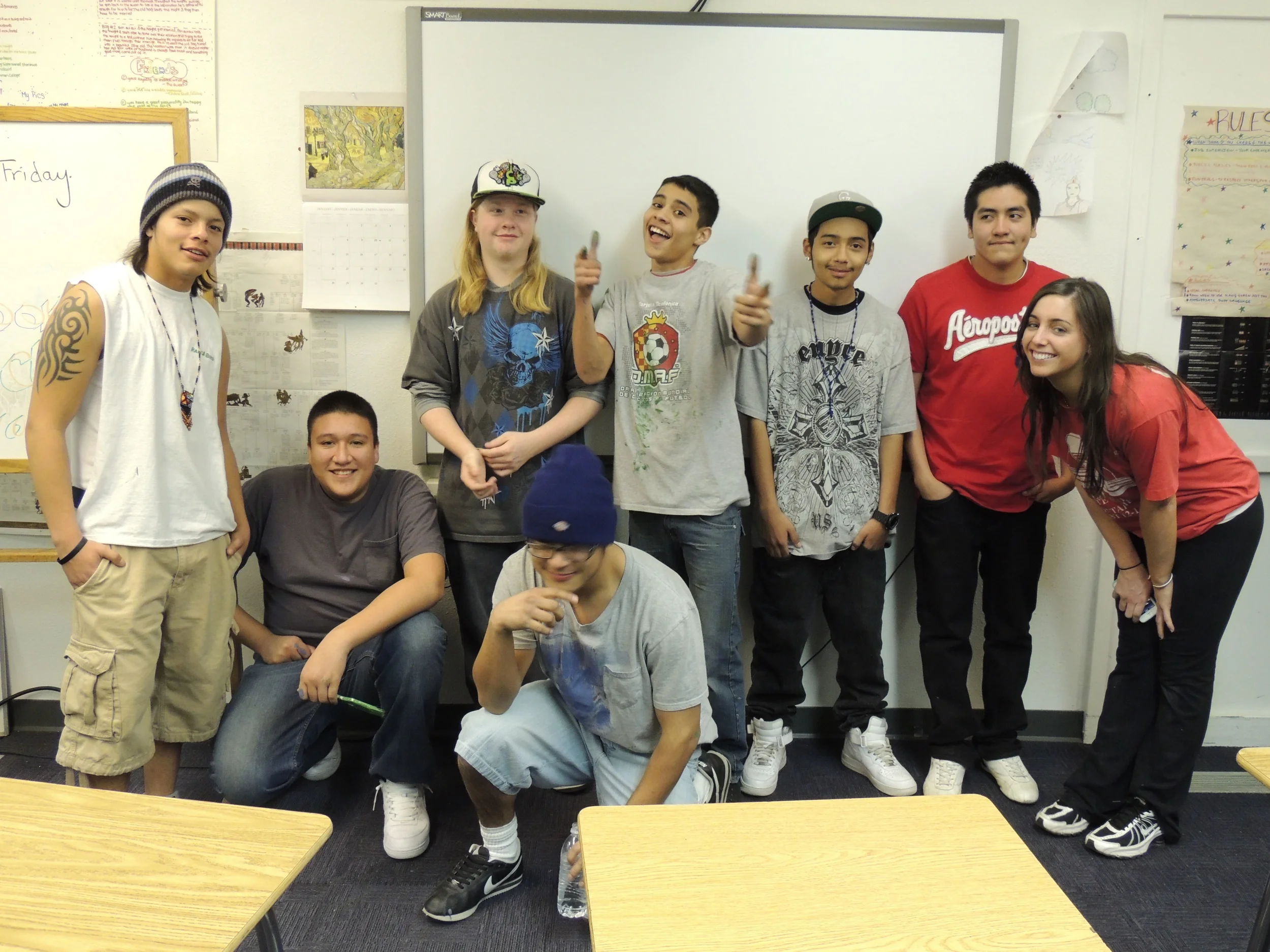 Lauren and the REAL kids
