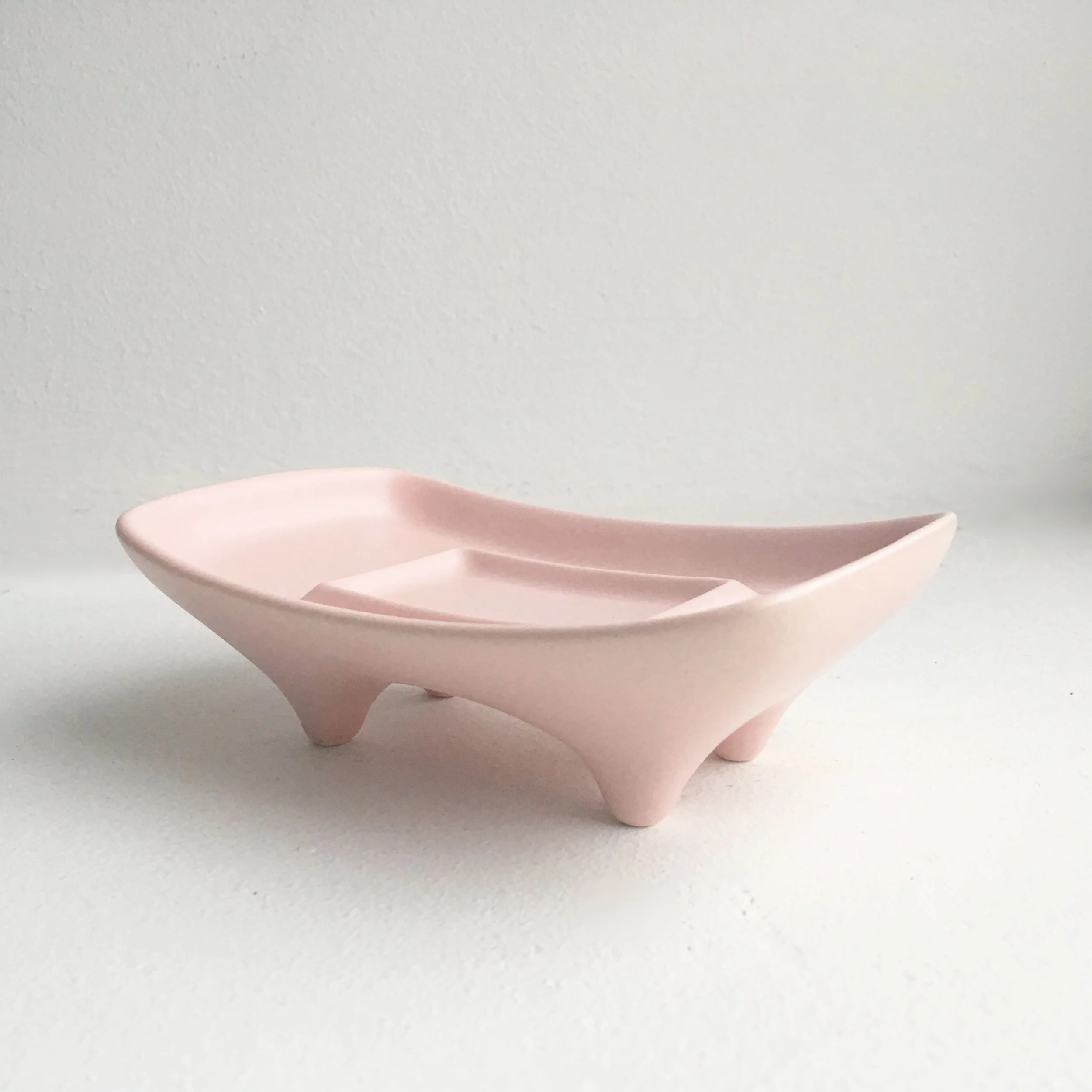 Matte Pink Soap Dish