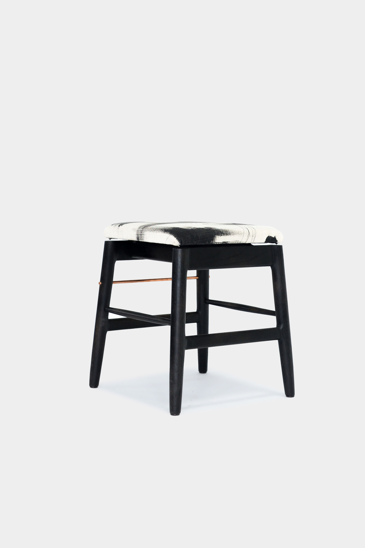 Wood LOW STOOL — EARL