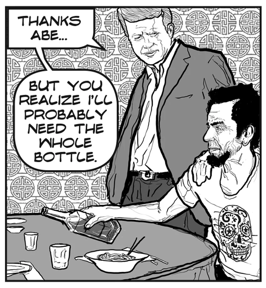 JFK and Lincoln excerpt from Miserable Americans book 5