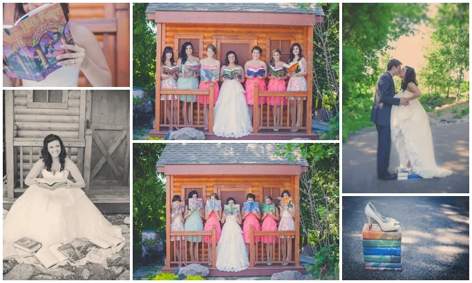Sioux Falls Wedding Photographer www.studiofotografie.net Matching Robes for Bridesmaids Harry Potter Themed Wedding University U of M Minnesota Themed Wedding