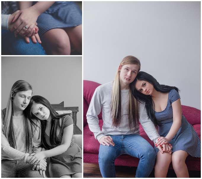 Sioux falls engagement session Sioux falls wedding photographers Metal engagement portraits Sioux falls lifestyle photographers Sioux falls best wedding photographers