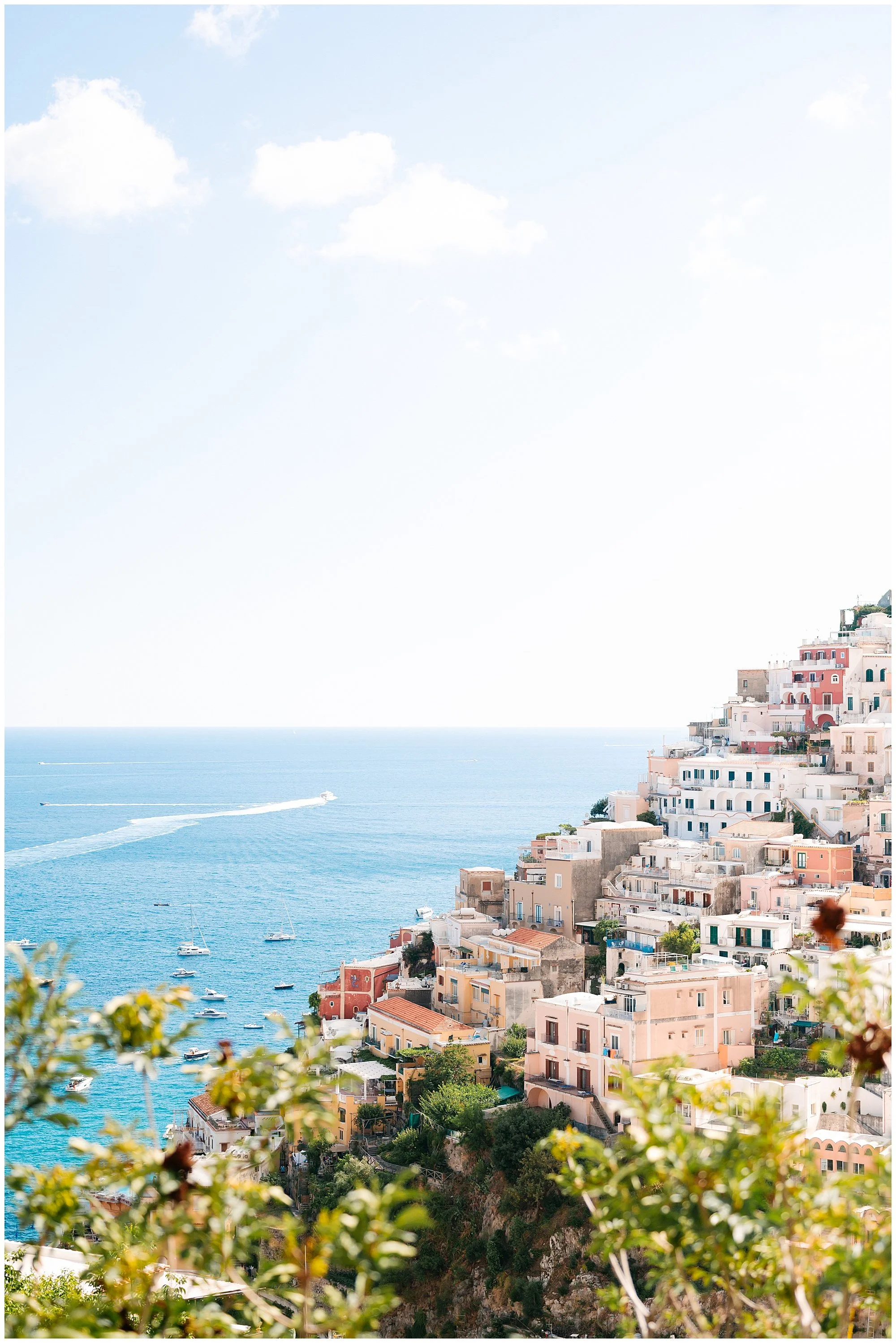 View of Positano Italy