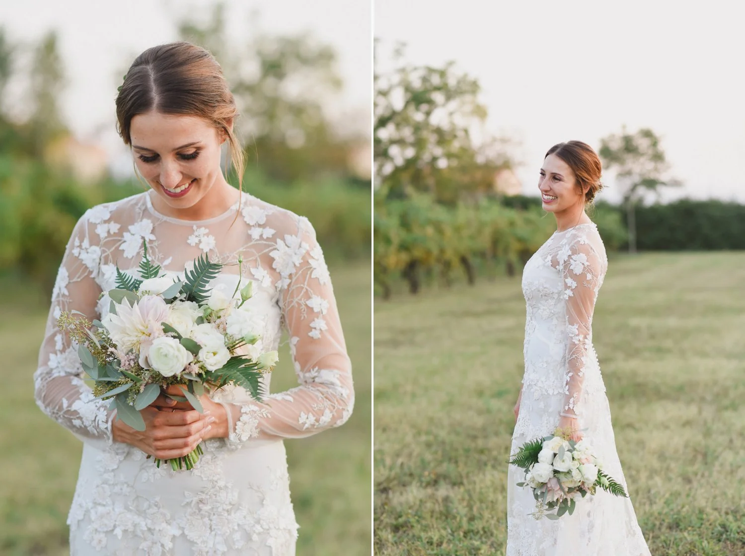 Roberta + Domenico - Romantic courtyard wedding at Castello di Paderna