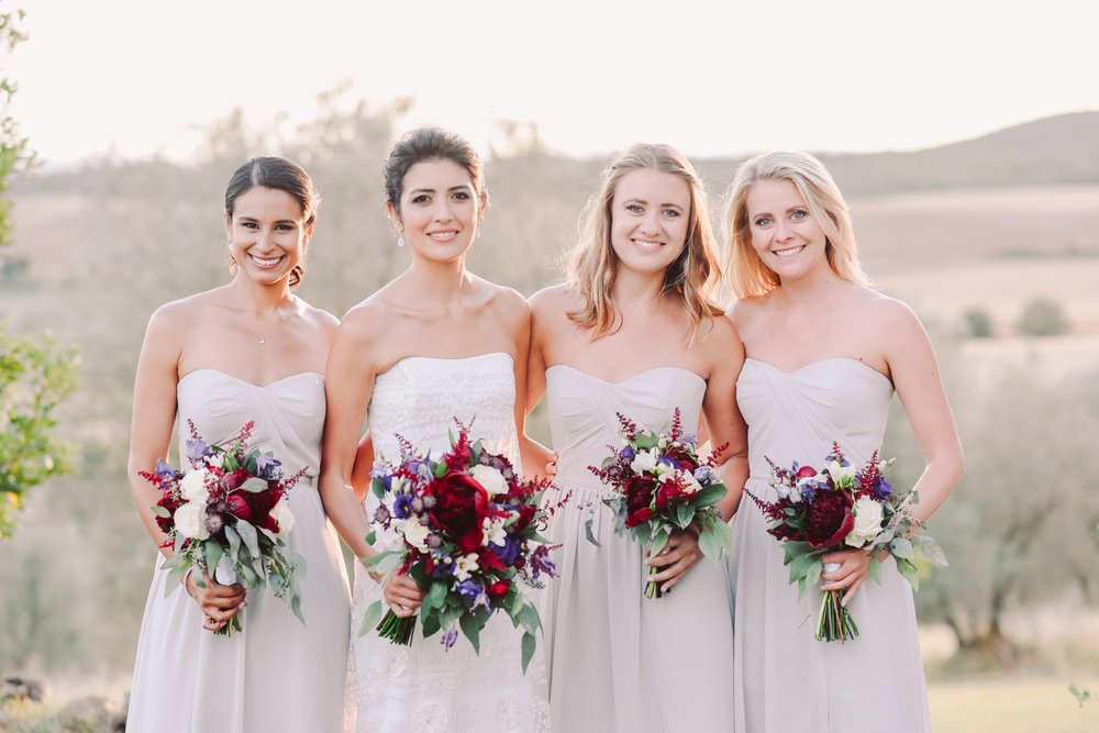 Sofia + Martin - a romantic al fresco wedding in Tuscany