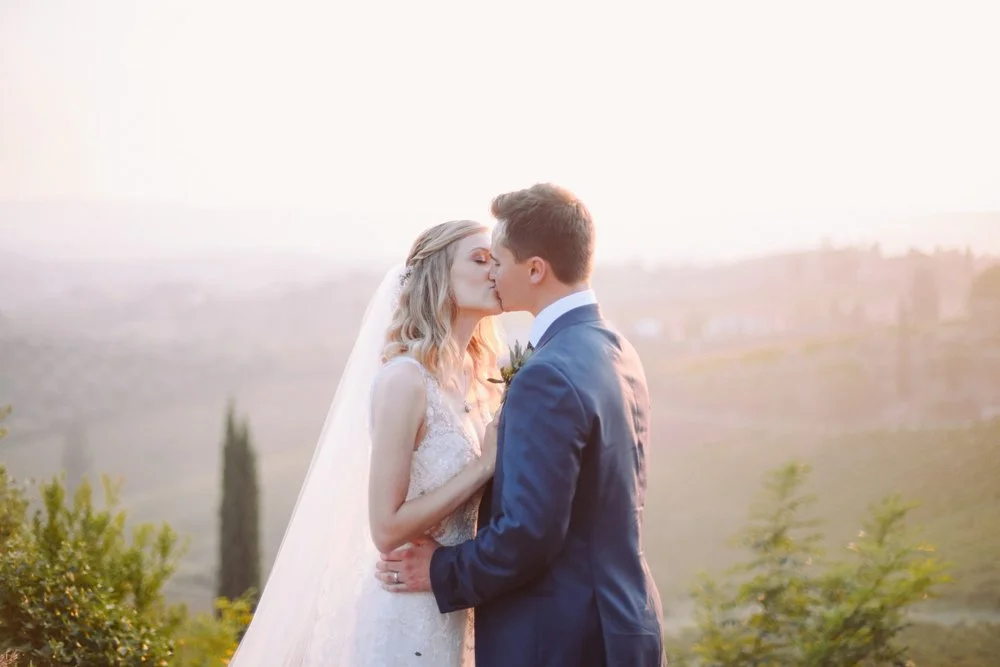 Barbara + Ward - A fall intimate wedding in Tuscany | Villa il Pozzo