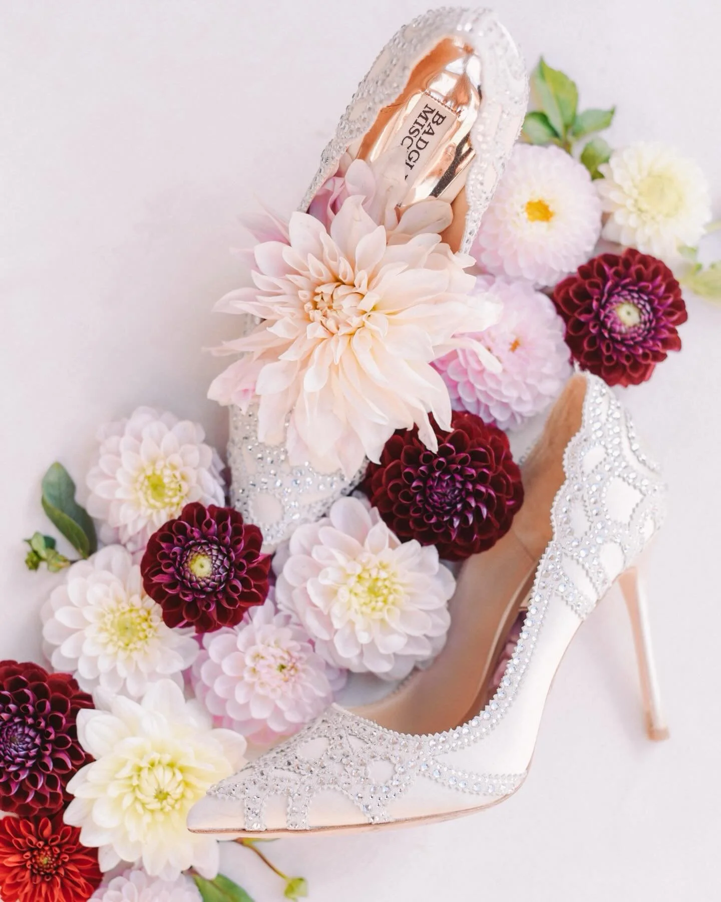 Sparking heels and all the shades of dahlias 

Wp: @glameventsintuscany 
Photographer: @landvphotography 
Venue: @borgosantambrogio 
Flowers: @flowersliving 
Muah: @karinamakeupcreative 
Music: @musicaevento 
Audio and lights: @audiovisualsiena 
Shoe