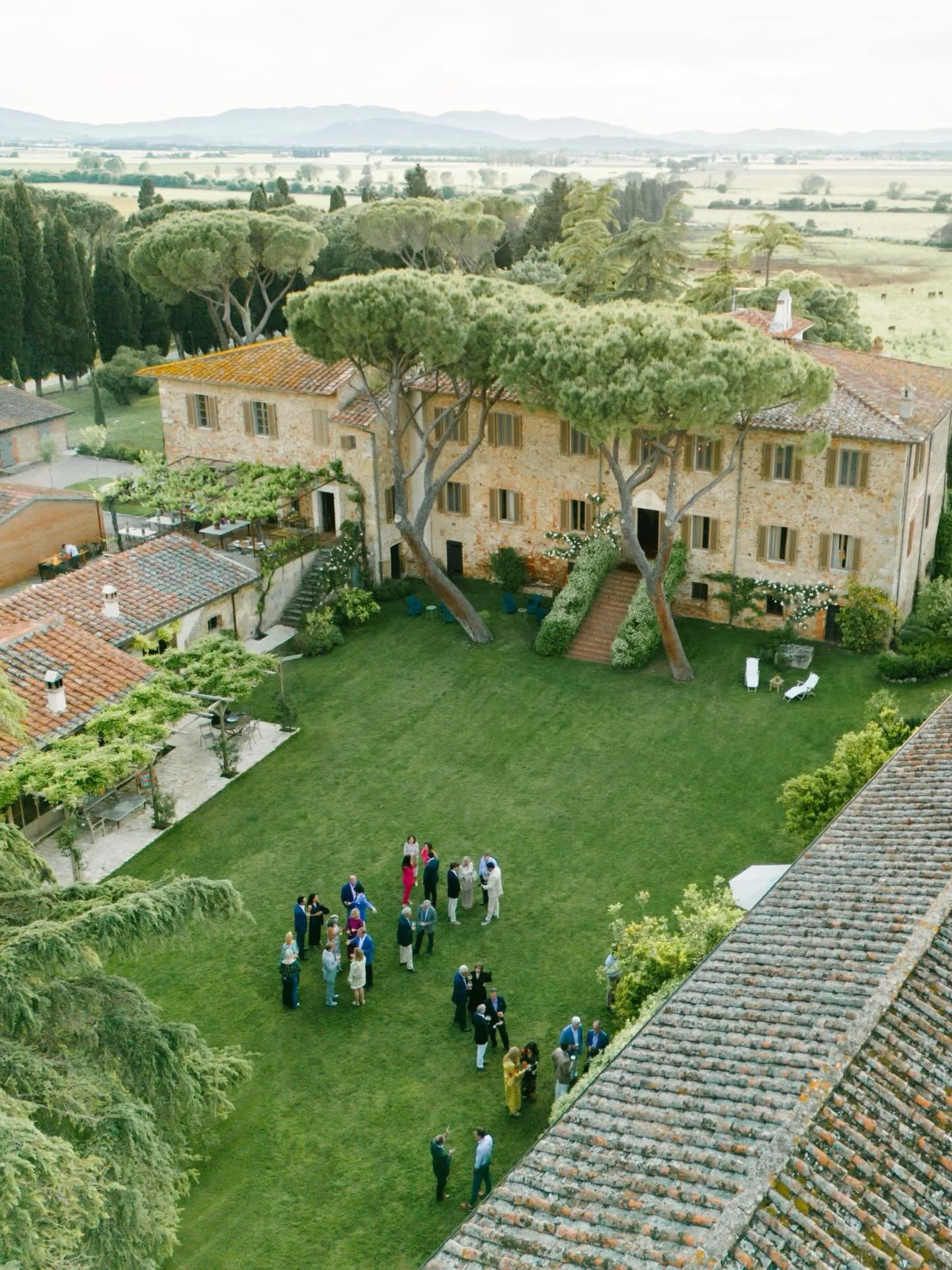 Katie &amp; Coleman kicked off their Tuscan wedding weekend at Pescaglia Resort with a welcome dinner full of color, bold florals and Italian flavors, the kind of night where guests quickly forget the time and simply enjoy being together.

Wedding an