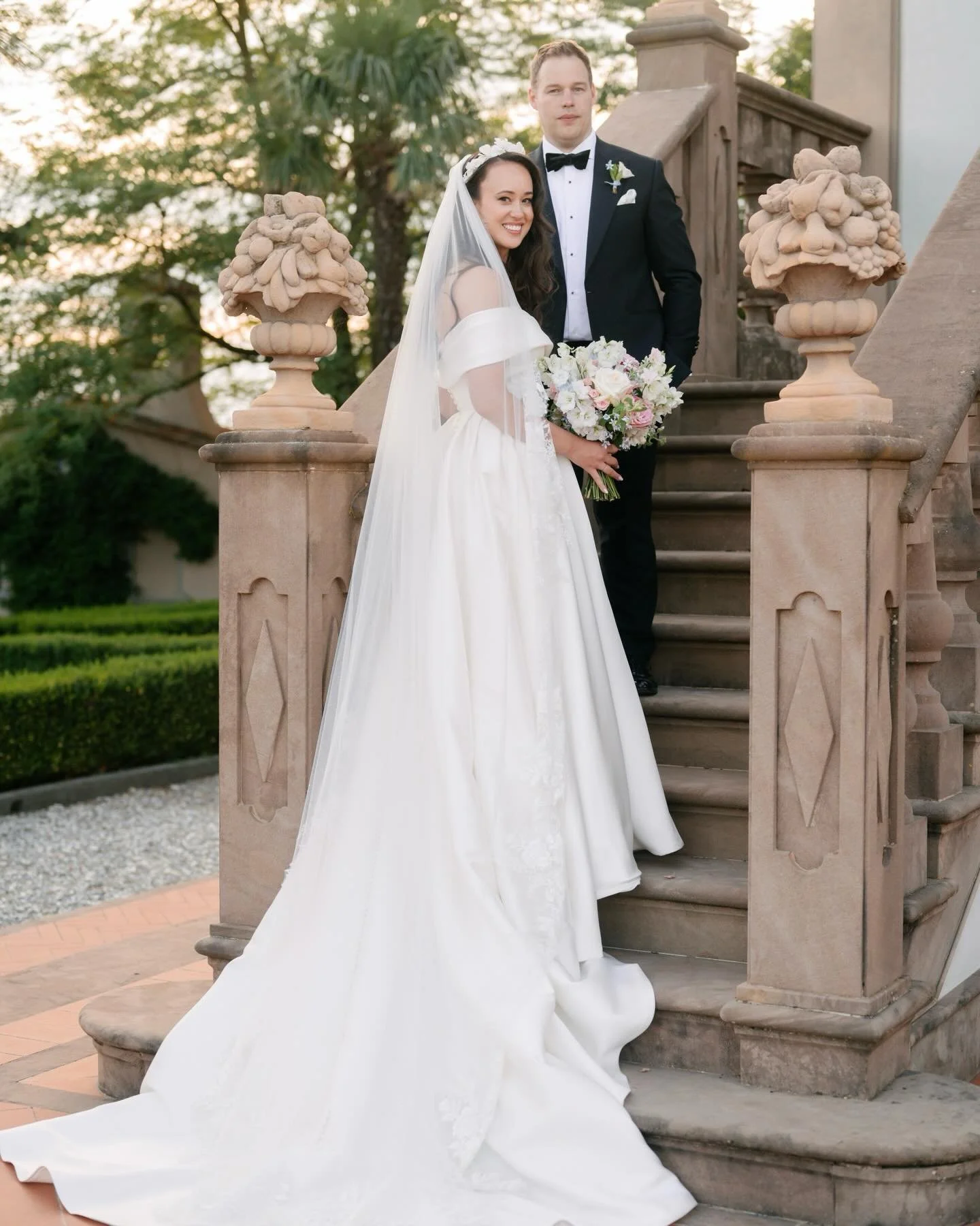 Cecilie and Marc, deeply in love at @poggioalcasone 

Wp: @paolocicognani_weddingsitaly 
Photographer: @landvphotography 
Venue: @poggioalcasone 
Video: @veilinthewind_weddingfilms 
Catering: @ilsorrisoricevimenti 
Flowers: @stiatti_fiori_ 
Music and