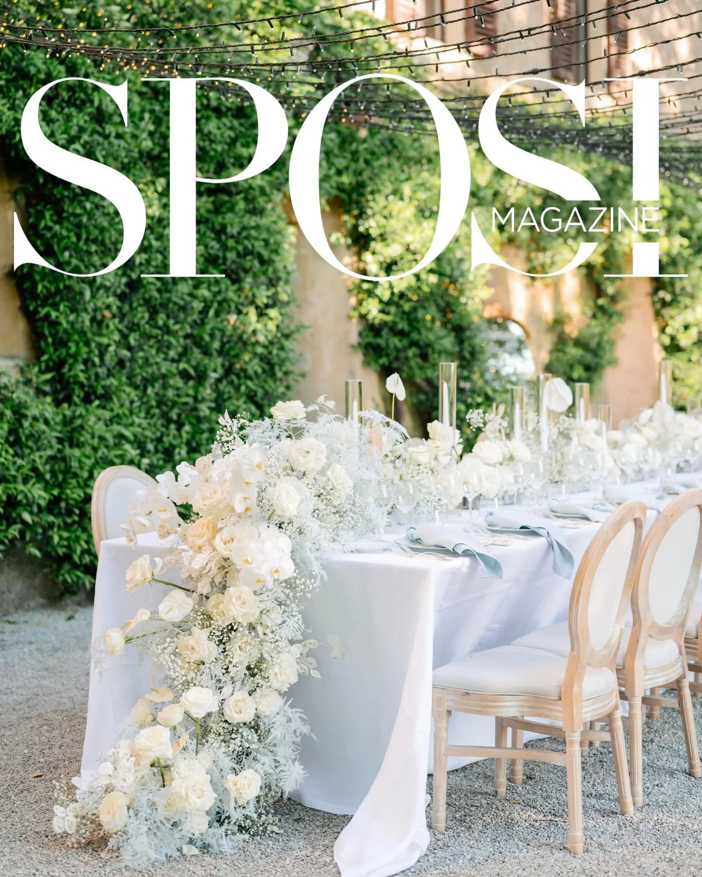 Featured today on @sposimagazine 

Katie &amp; Coleman&rsquo;s destination wedding in Tuscany, where a colorful welcome dinner set the tone for an effortlessly elegant celebration, leading into a romantic outdoor ceremony filled with vibrant floral i