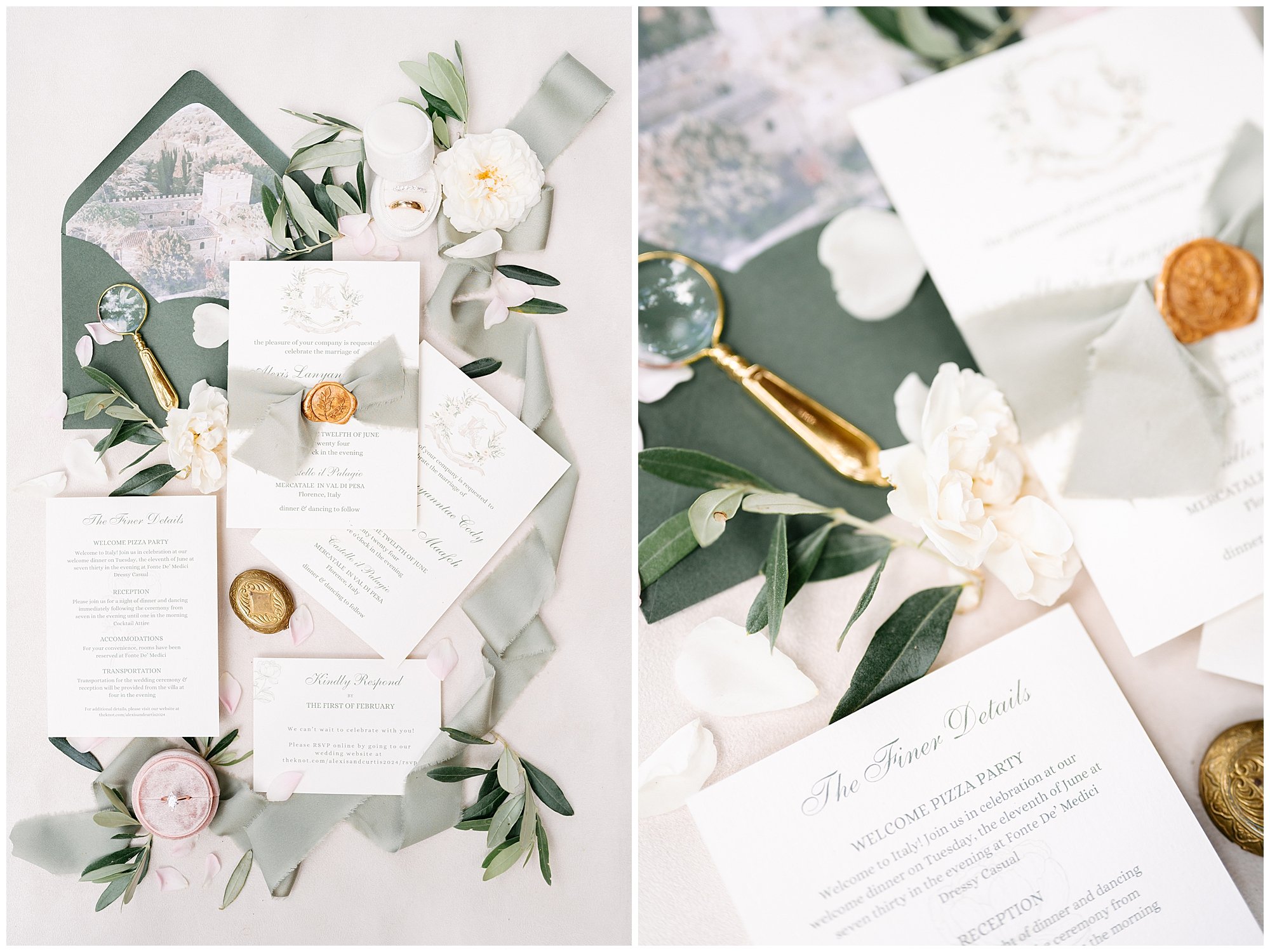 The Art of the Wedding Suite: Crafting Your First Impression in Italy