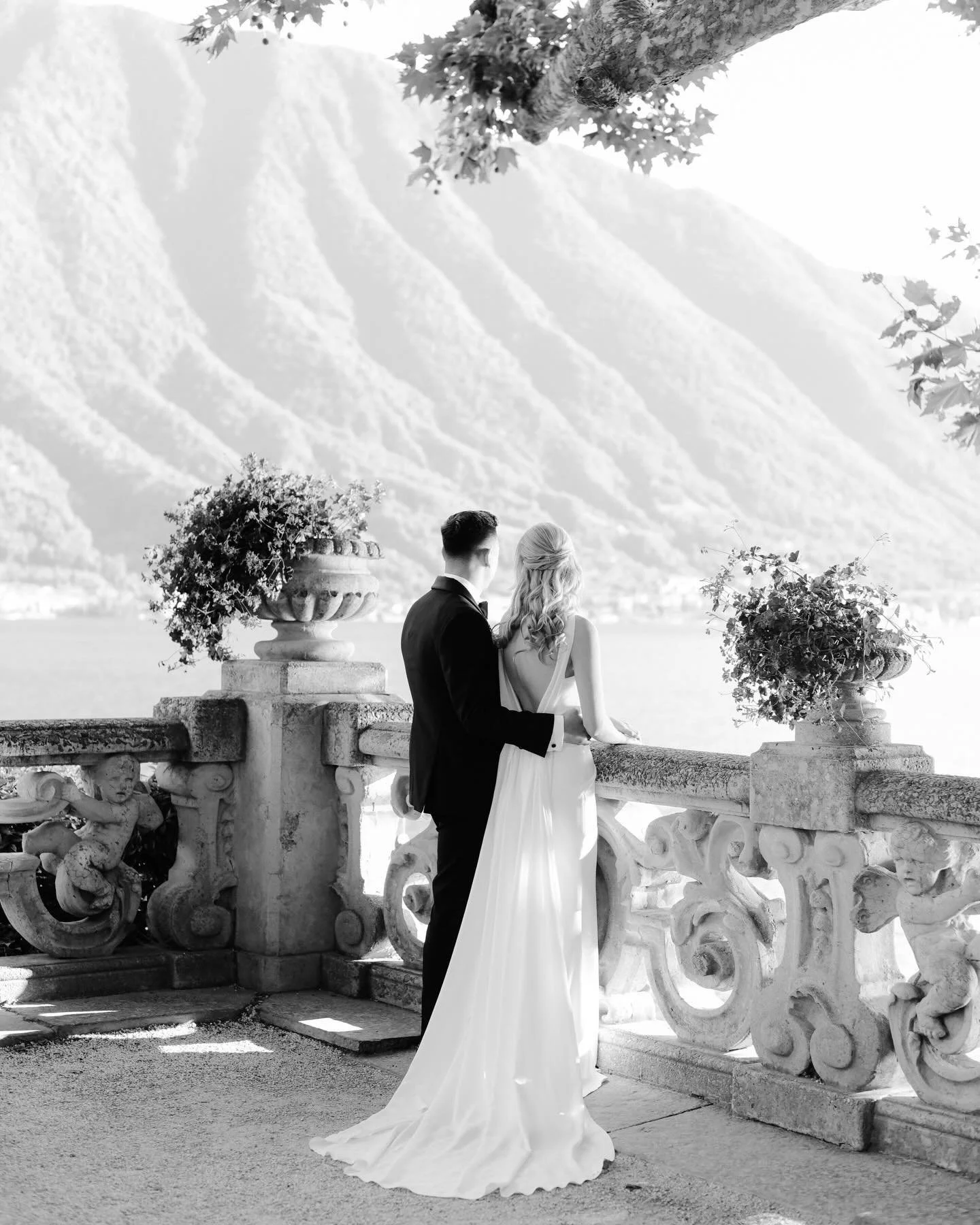 Nicole &amp; Anthony, main characters, Lake Como edition.

Wp: @soniagallina_weddingitaly 
Photographer: @landvphotography 
Venue: @villadelbalbianello 
Flowers: @thegardenoflove.it 
Invitations: @aucadesign 
Music and lights: @blunotteventi 
Muah: @