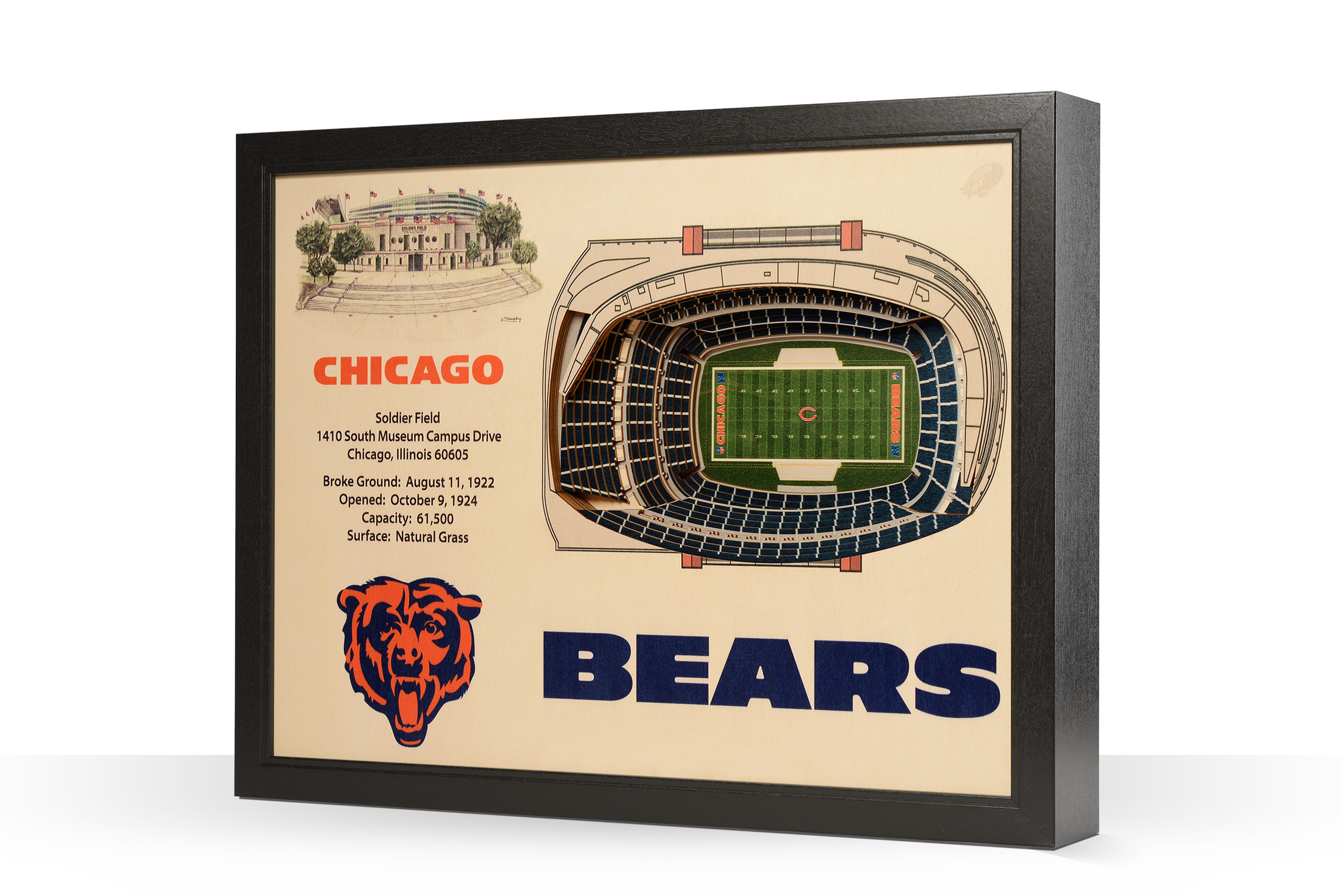 Soldier Field Seating Chart Bears